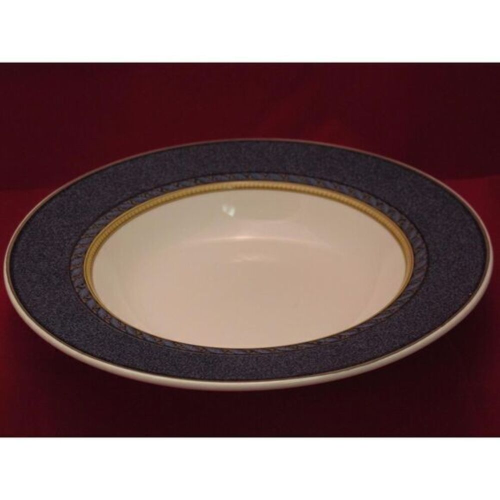 Mikasa Florentine Blue‎ Soup Bowl (s) DX 005 Ultra Ceram